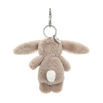 JELLYCAT Obesek za ključe Plišasti zajček Bashful Beige