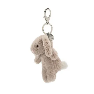 JELLYCAT Obesek za ključe Plišasti zajček Bashful Beige