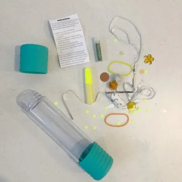 JELLYSTONE Senzorična steklenička DIY Mint 