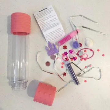 JELLYSTONE Senzorična steklenička DIY Pink