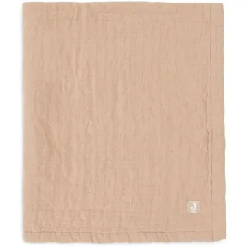 JOLLEIN Odeja za dojenčka 75x100 cm Muslin Jacquard Biscuit