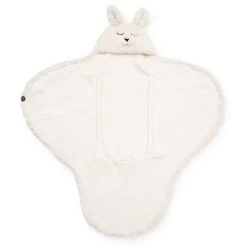 JOLLEIN Odeja za lupinico Bunny Off White