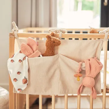 JOLLEIN Organizator za posteljico Corduroy Nougat
