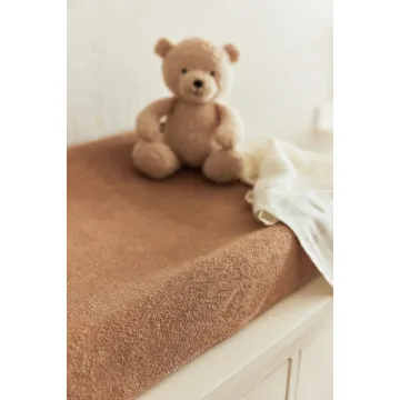 JOLLEIN Prevleka za previjalno podlogo Terry 50x70 cm Caramel/Biscuit (2 kos)