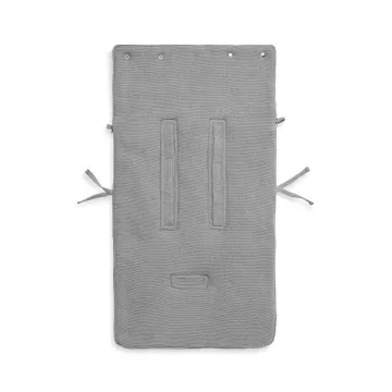 JOLLEIN Zimska vreča za voziček Basic Knit Stone Grey