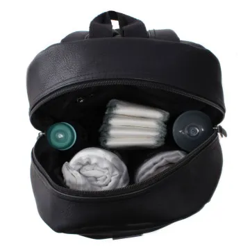 KIDZROOM Previjalni nahrbtnik Popular Black