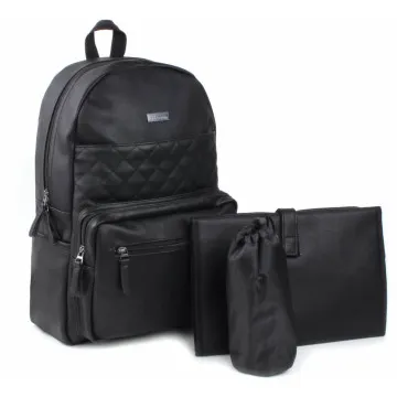 KIDZROOM Previjalni nahrbtnik Popular Black