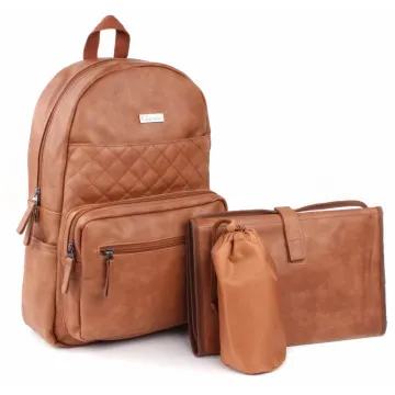 KIDZROOM Previjalni nahrbtnik Popular Brown