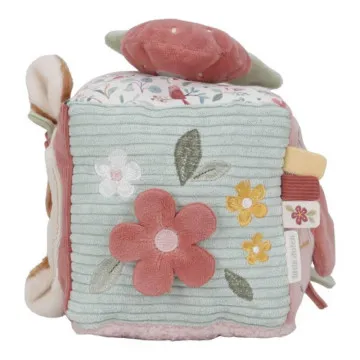 LITTLE DUTCH Aktivnostna kocka Soft Fairy Garden 