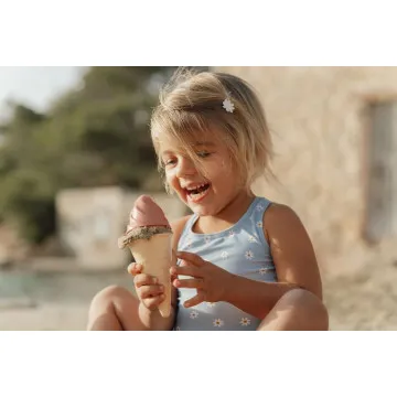 LITTLE DUTCH Igrače za peskovnik Ice Cream Ocean Dreams Blue