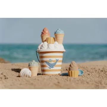 LITTLE DUTCH Igrače za peskovnik Ice Cream Ocean Dreams Blue