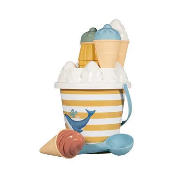 LITTLE DUTCH Igrače za peskovnik Ice Cream Ocean Dreams Blue