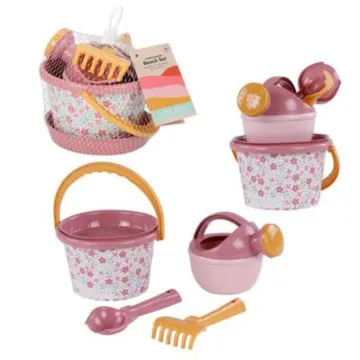 LITTLE DUTCH Igrače za peskovnik Pink set 5