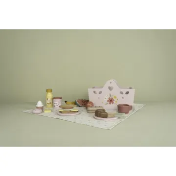 LITTLE DUTCH Leseno sadje za rezanje Piknik set