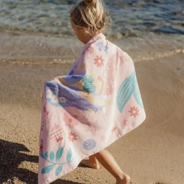 Brisača za plažo za otroke 60 x 120 cm