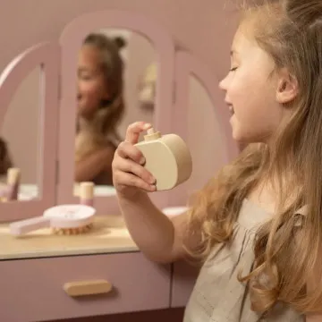 LITTLE DUTCH Otroška mizica za ličenje - darilo za 7 letnico