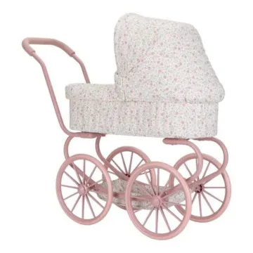 LITTLE DUTCH Voziček za punčke Soft Flowers - Igrače za punčke 3+