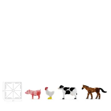 MAGNA TILES Farm Animals 25