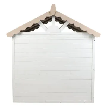 Zadnja stran lesene vrtne hiške Little Dutch Garden Playhouse FSC
