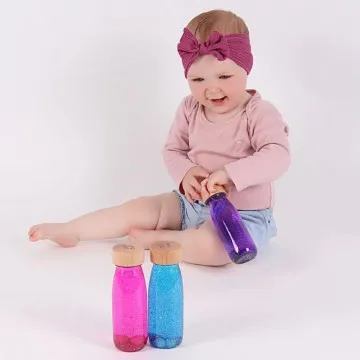 PETIT BOUM Senzorična steklenička Purpl