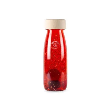 PETIT BOUM Senzorična steklenička Red
