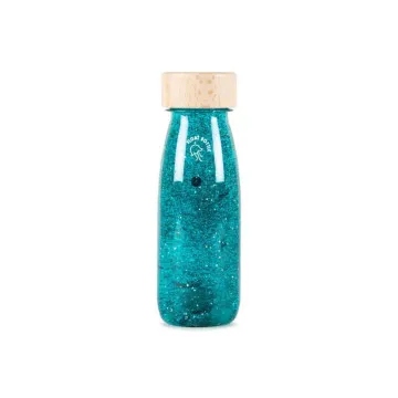 PETIT BOUM Senzorična steklenička Turquoise