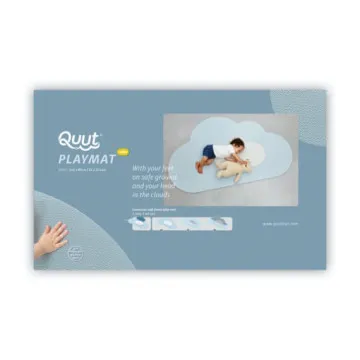 QUUT Penasta igralna podloga Blue S