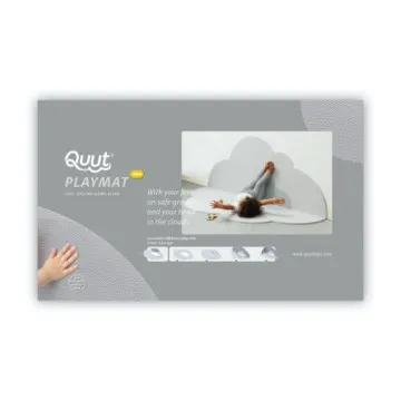 QUUT Penasta igralna podloga Grey L