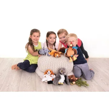 BELEDUC Ročna lutka Dinozaver T-Rex