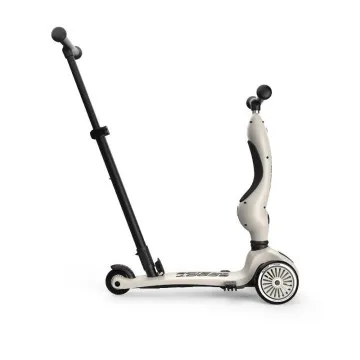 Scoot&Ride Highwaykick 1 Push and Go Ash s potisno palico
