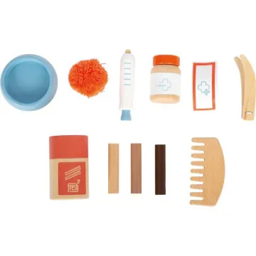 SMALL FOOT Plišasta Muca Bag and Care Set