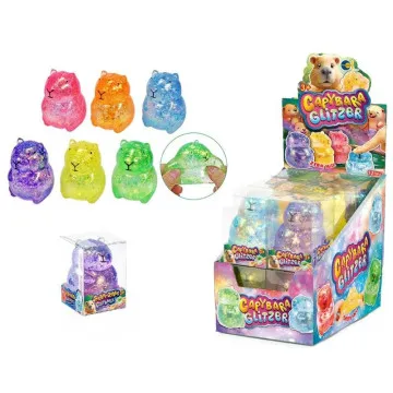 Mehka squishy capybara igrača za stiskanje in senzorično igro