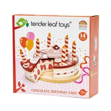 TENDER LEAF Lesena torta Rojstni dan