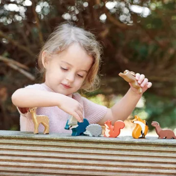 TENDER LEAF® Lesene gozdne živali (8 kos)