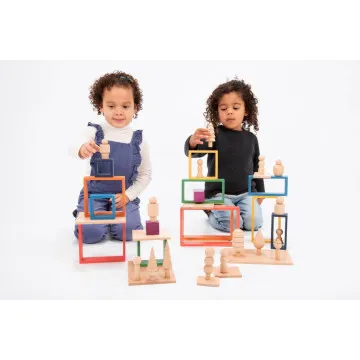 TICKIT Montessori materiali - Lesene figurice Prijatelji 