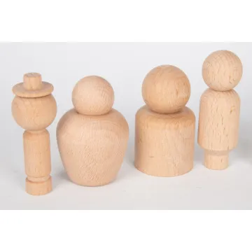 TICKIT Montessori materiali - Lesene figurice Prijatelji 