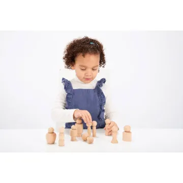 TICKIT Montessori materiali - Lesene figurice Prijatelji 