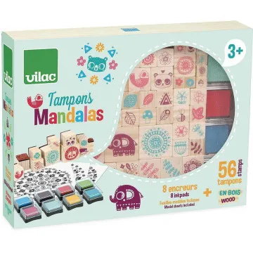 VILAC Štampilje za otroke Mandala