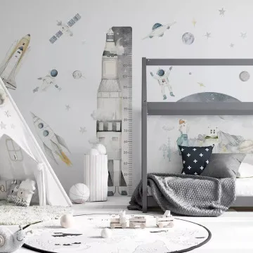YOKODESIGN Stenske nalepke Vesolje