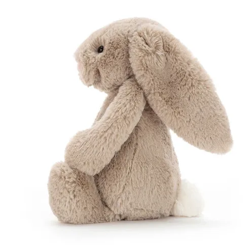 Jellycat Bashful Beige Bunny – bež plišasti zajček z dolgimi ušesi