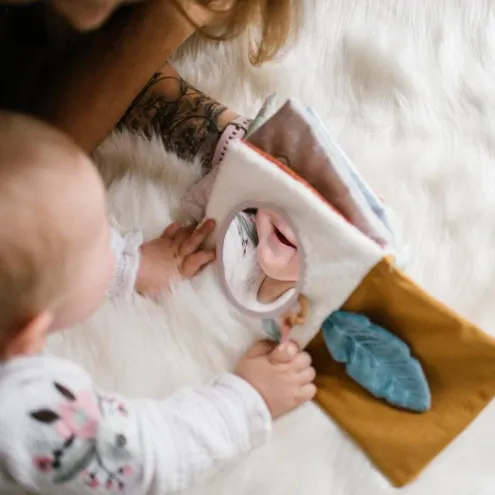 BABYONO Knjiga za dojenčke Nature