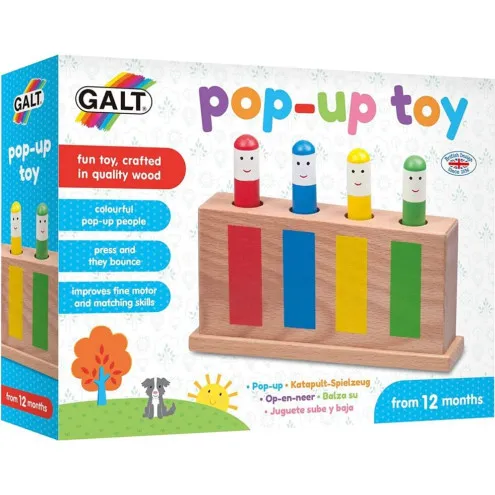 GALT Lesena igrača Pop-Up