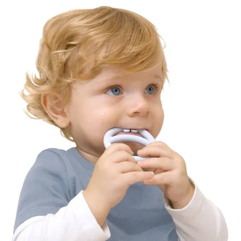 MOLUK Grizalo za dojenčka Nigi Nagi Nogi Pastel