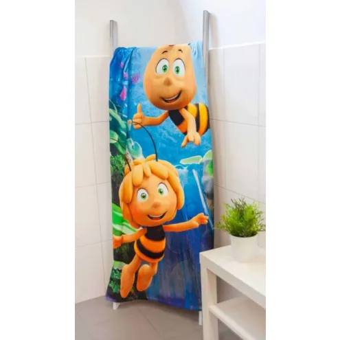 HERDING Otroška brisača za na plažo 75x150 cm Čebelica Maja
