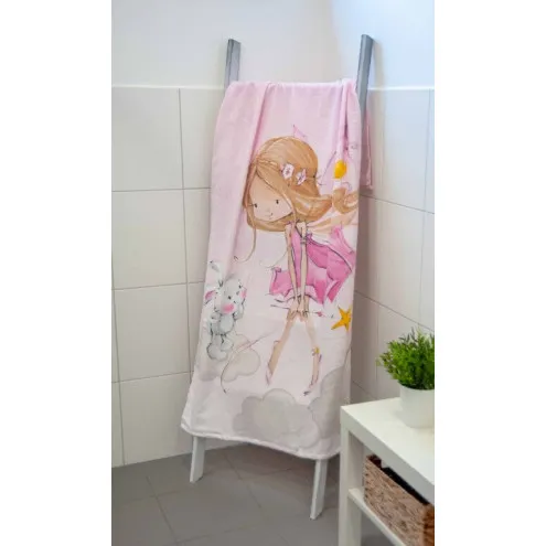 HERDING Otroška brisača za na plažo 75x150 cm Little Fairy