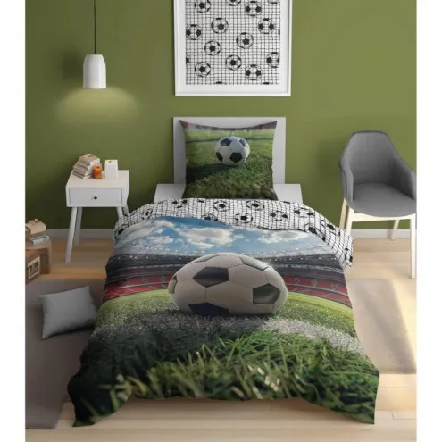 HOLLAND Posteljnina Nogomet Stadion 140x200 cm
