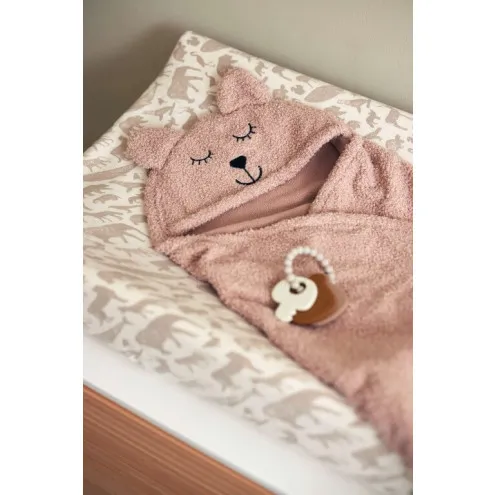 JOLLEIN Odeja za lupinico Bear Boucle Wild Rose
