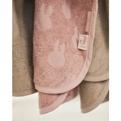 JOLLEIN Pončo brisača Miffy Jacquard Wild Rose