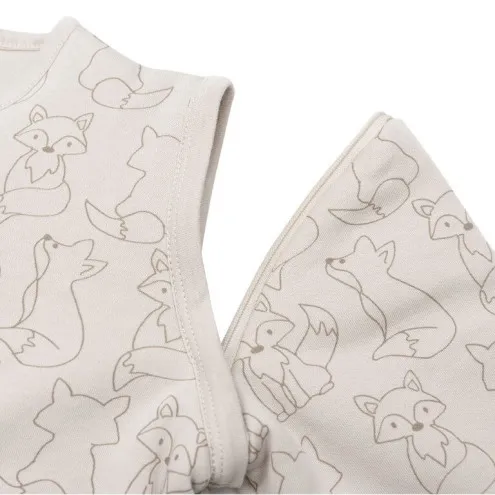 JOLLEIN Spalna vreča za dojenčka 70 cm z odstranljivimi rokavi Fox Nougat