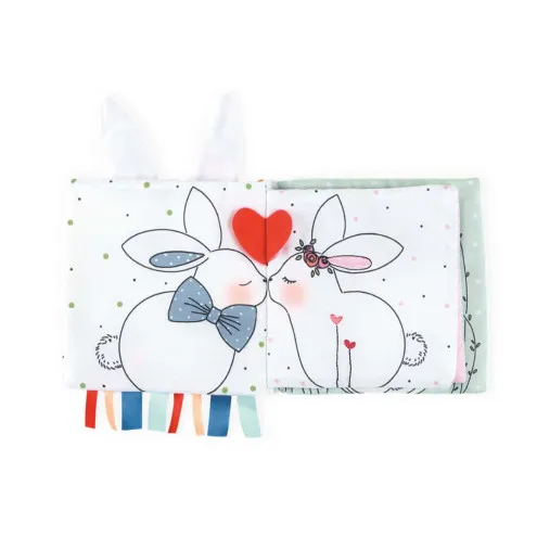 KALOO Knjiga za dojenčka The Rabbit in Love